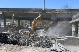 Atlanta bridge demolition