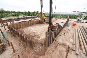 derby waste sheet piling