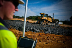 A14 machine control systems are being used on the muckshift